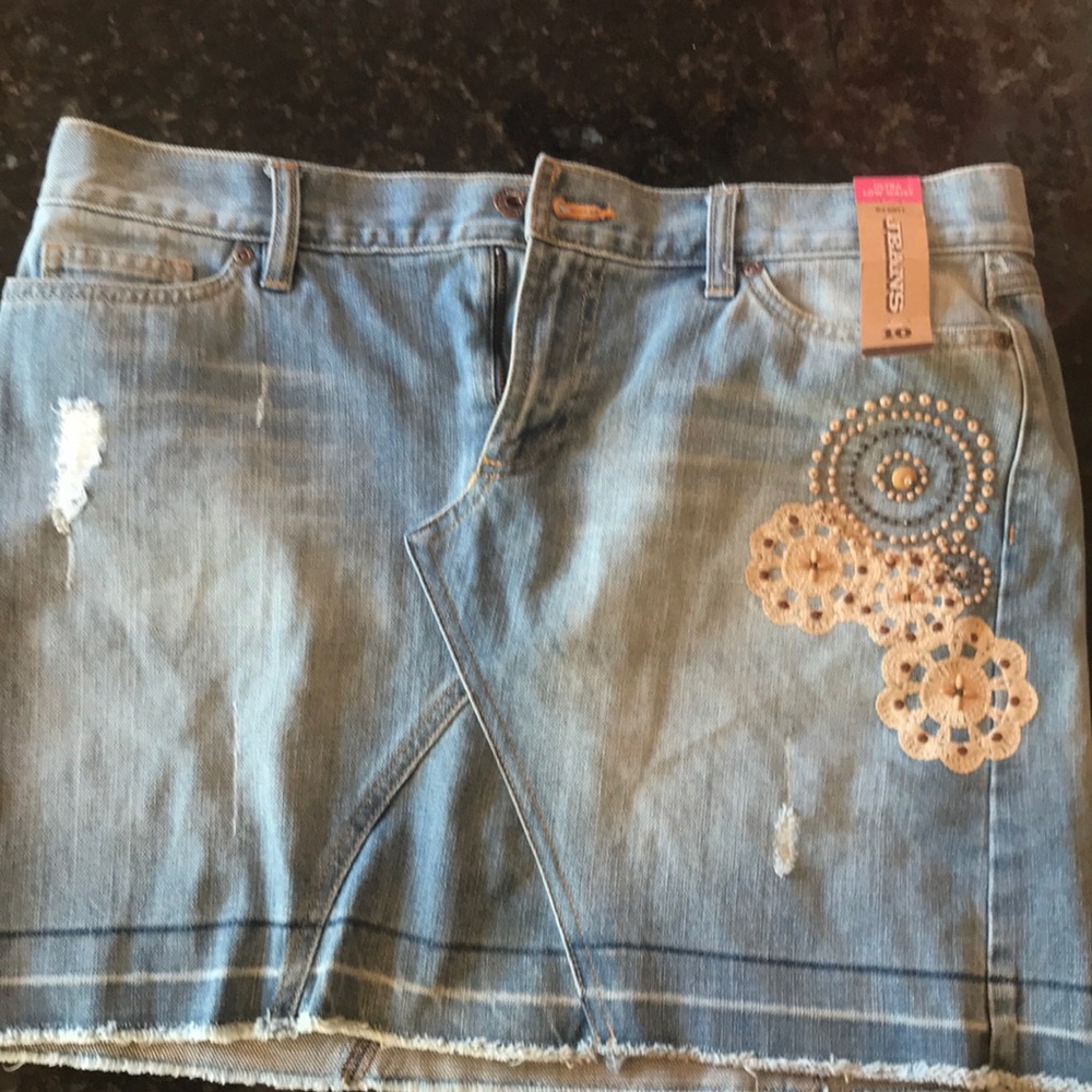Denim skirt